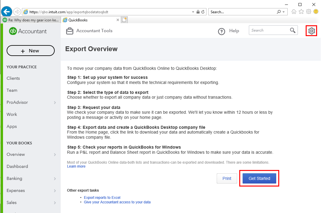 how to export quickbooks online to desktop